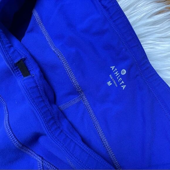 Athleta Relay Capri Crop Leggings Vent Reflective M - Picture 8 of 8